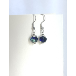 Boucles d'oreilles en pierre naturelle - petites et discrètes